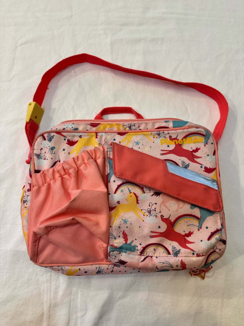Planetbox Rover/ Launch Carry Lunch Box Bag Unicorns